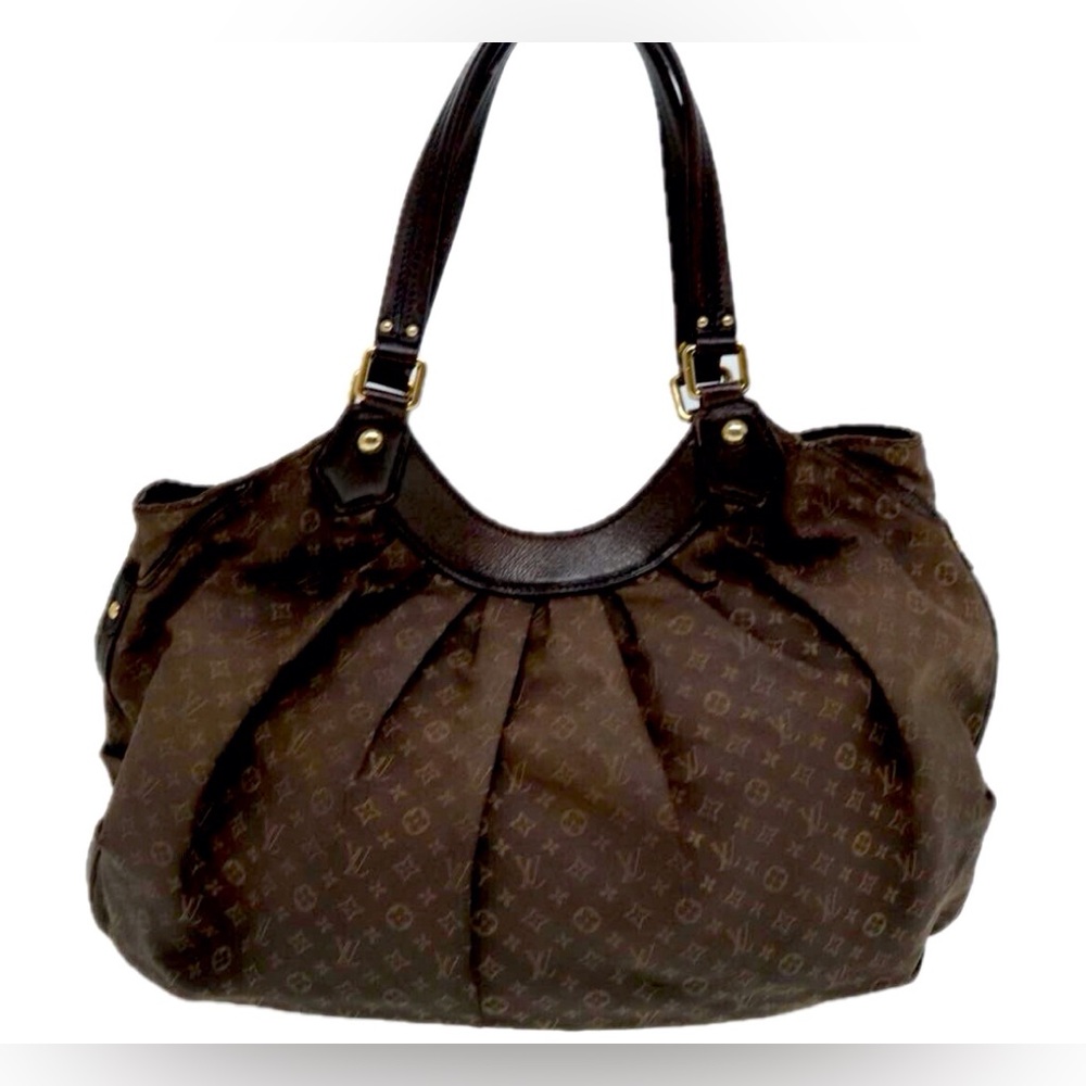Louis Vuitton Brown Hobo Bag
